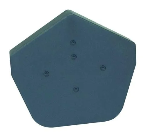 Easy Trim Verge U - Angled Ridge Cap (Grey)