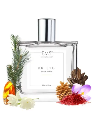 EM5™ BR 540 Unisex Perfume EDP Spray for Men & Women | Tobacco Vanilla Warm Spicy Fragrance Accords | Luxury Gift for Him / Her | Variants Available: 50 ml Spray / 15 ml Spray