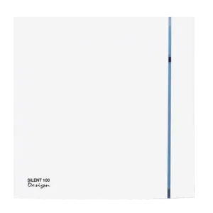 Envirovent SILDES100PS SILENT DESIGN 100 Pullcord in Silver