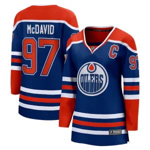 Fanatics Breakaway Womens Home Jersey - Edmonton Oilers - Connor McDavid