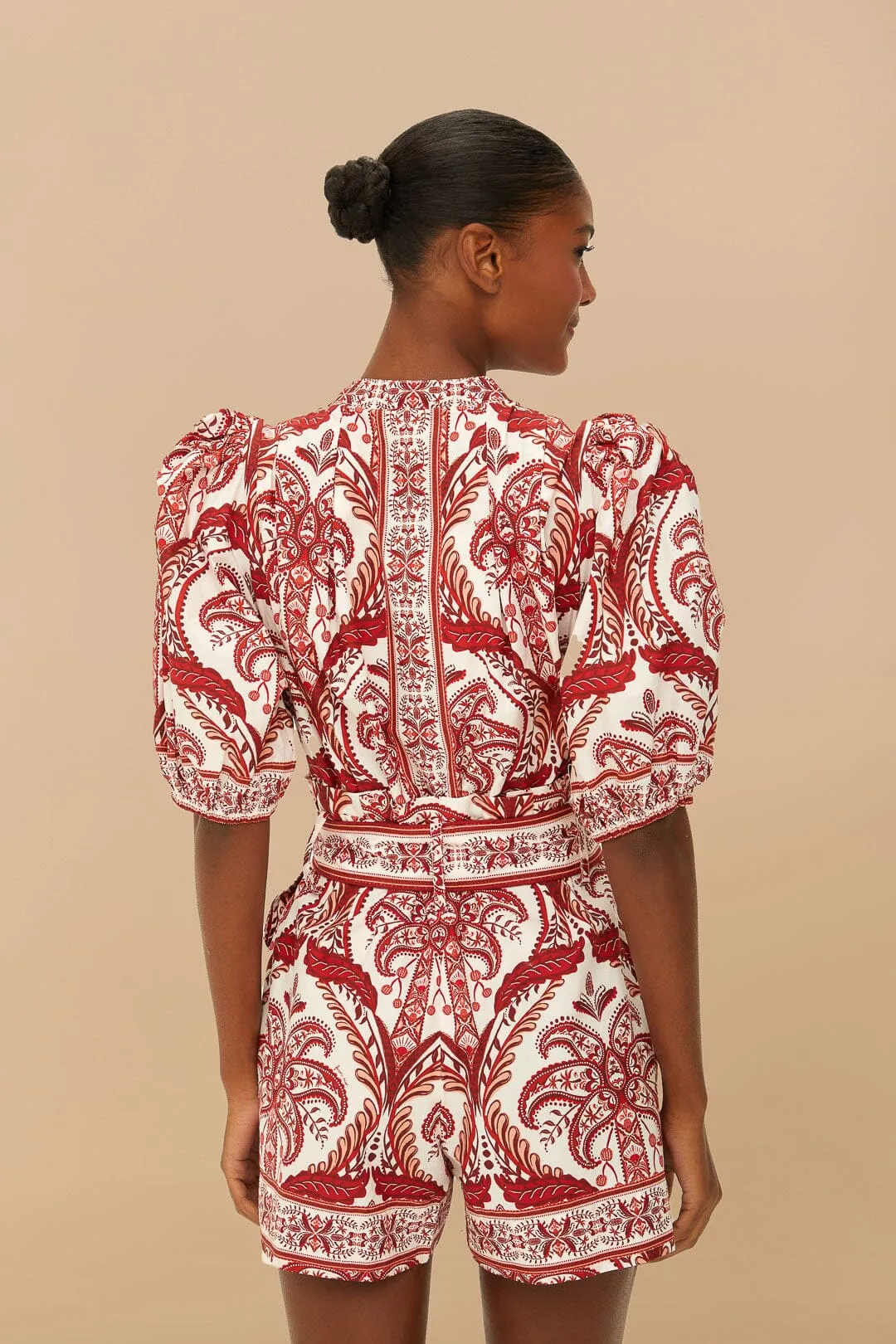 Farm Rio Tropical Romper