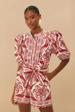 Farm Rio Tropical Romper