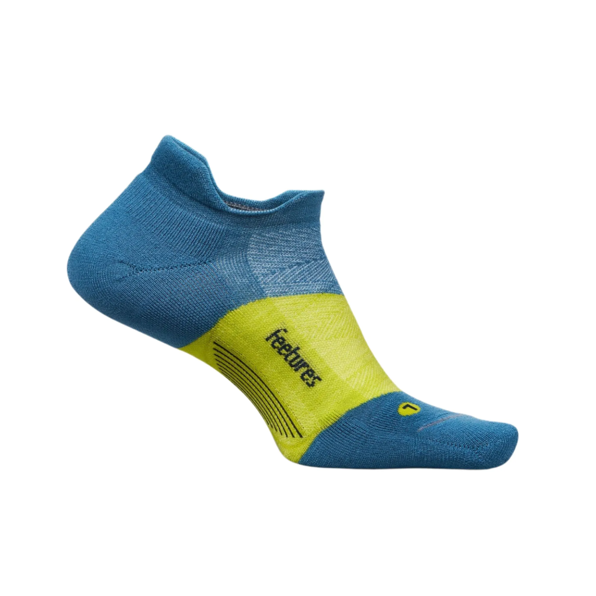 Feetures Merino 10 Max Cushion No Show Tab Socks