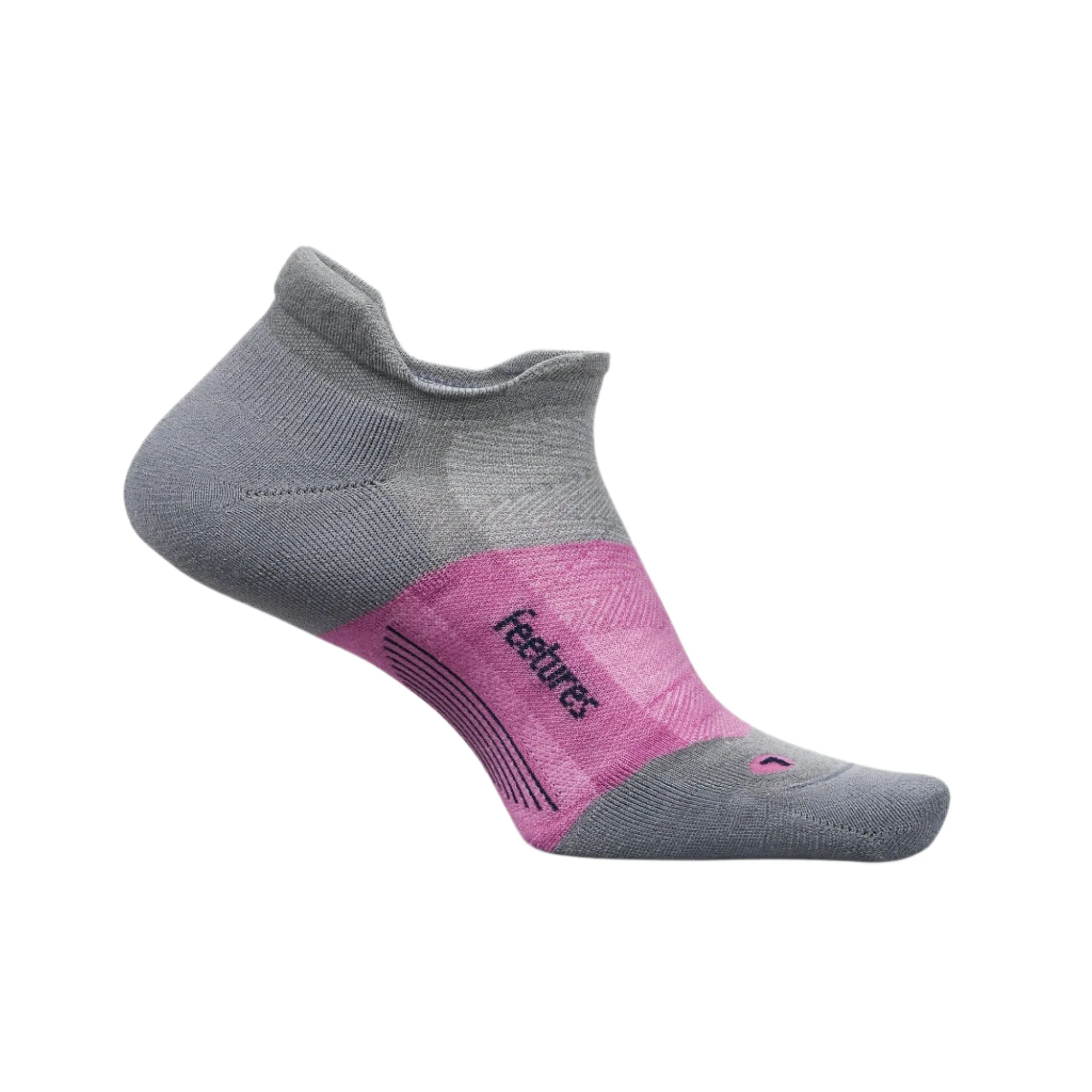 Feetures Merino 10 Max Cushion No Show Tab Socks