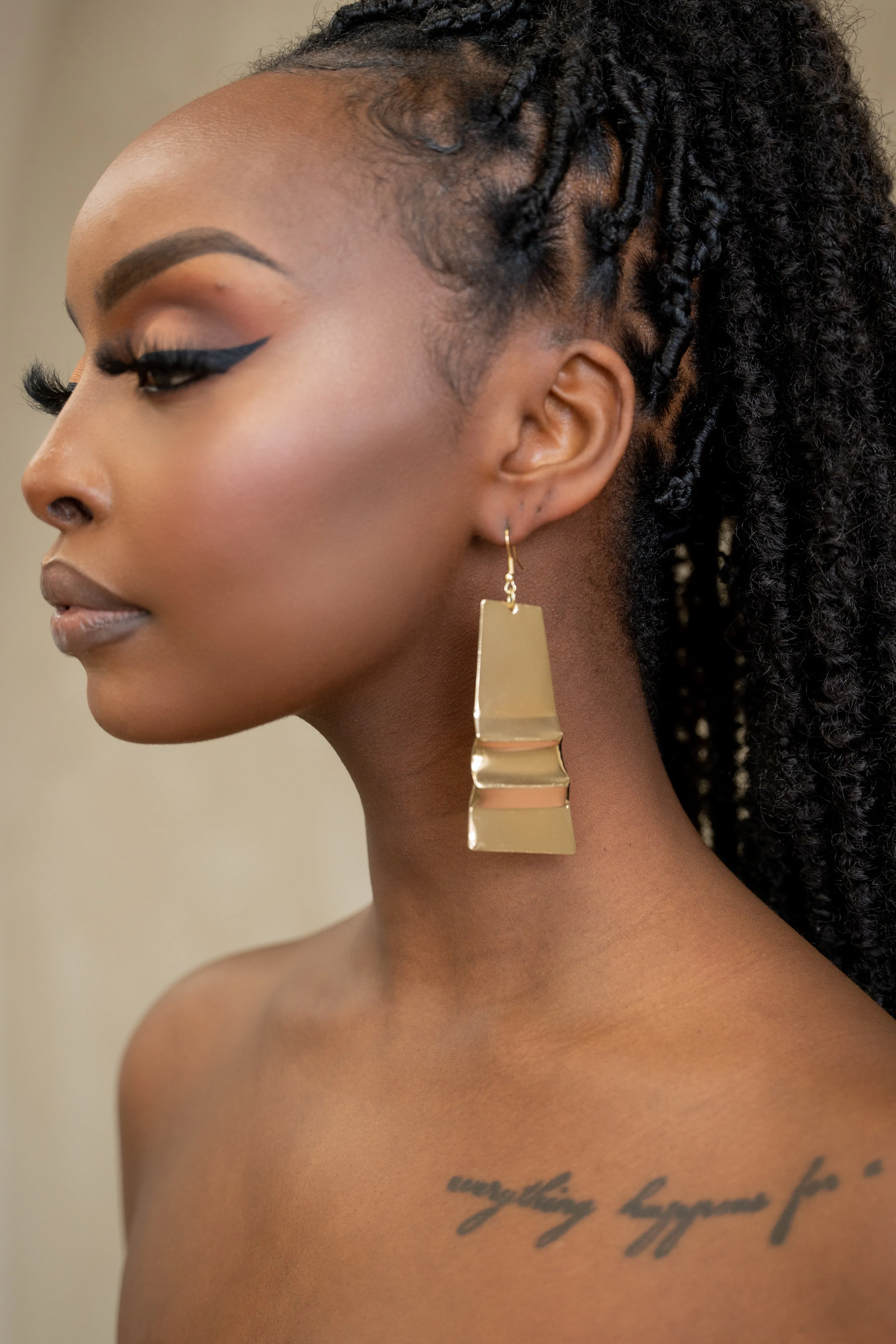 FIFI Gold earrings