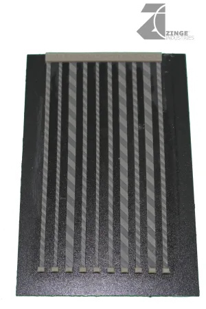 Flexible Decal Strips - Sprue of 10 - Hazard Stripes