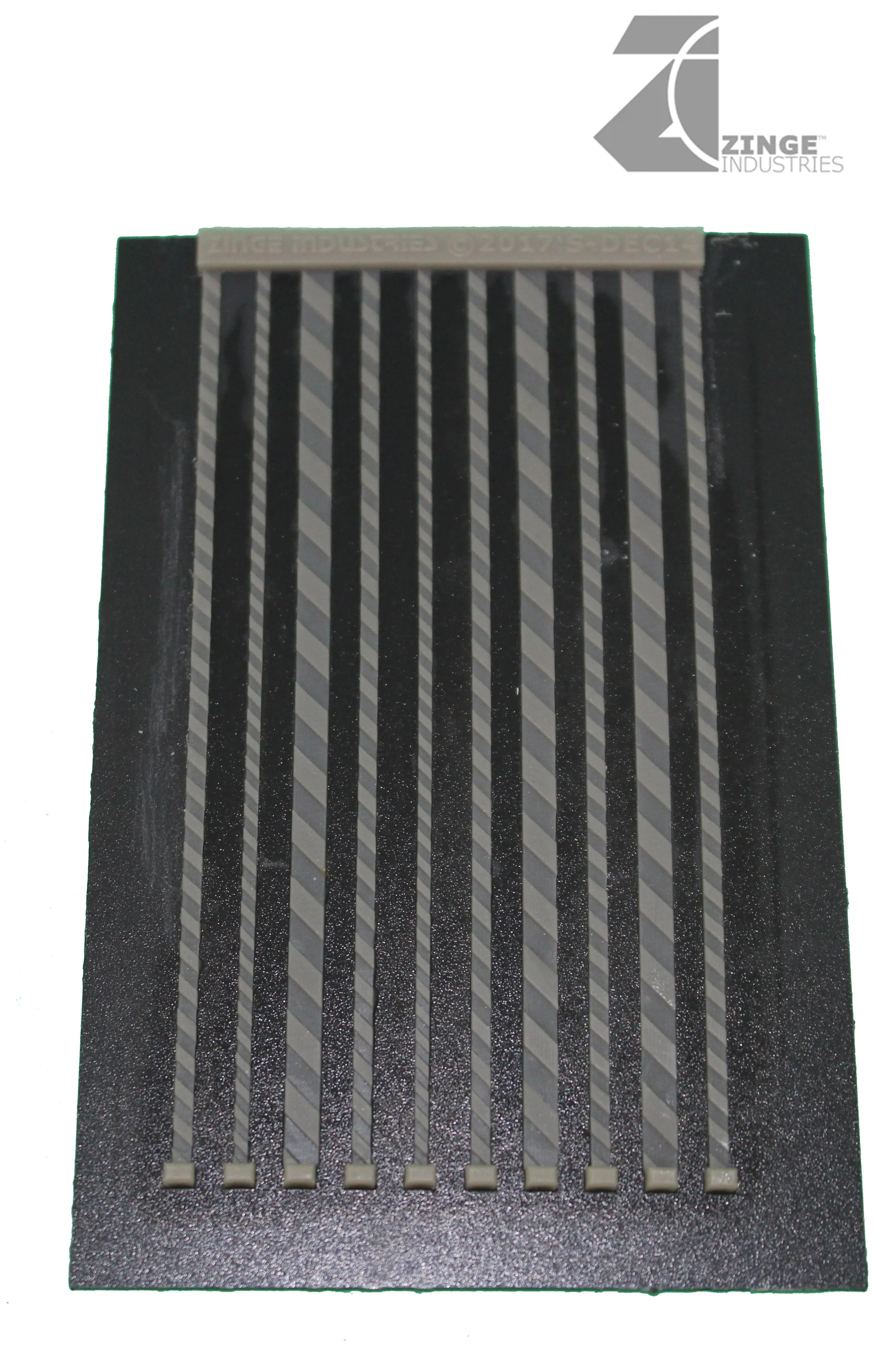 Flexible Decal Strips - Sprue of 10 - Hazard Stripes