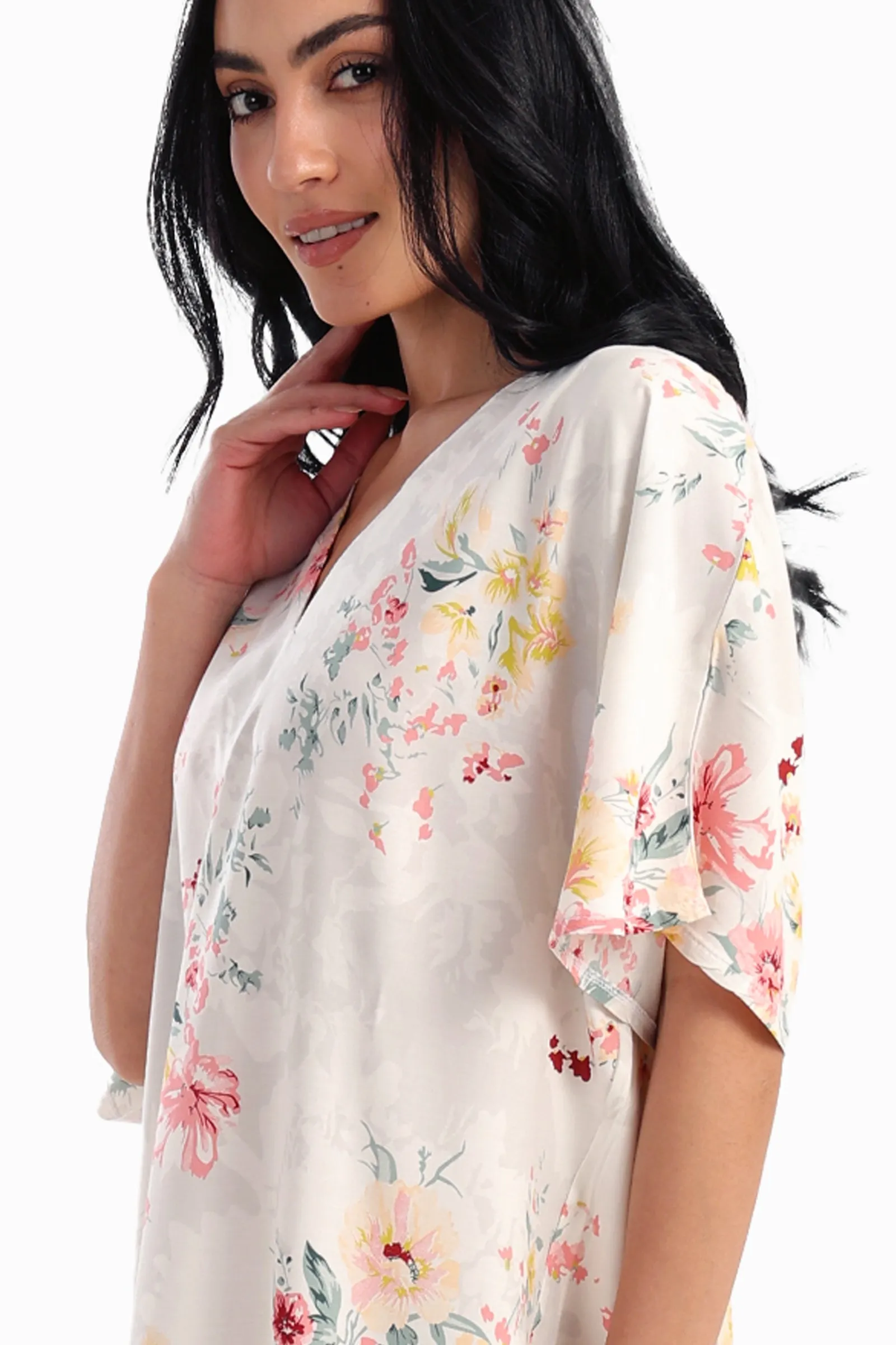 Floral Printed Nightgown