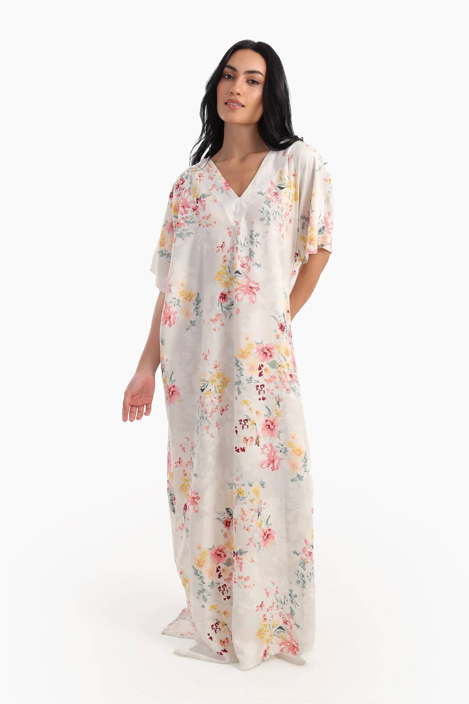 Floral Printed Nightgown
