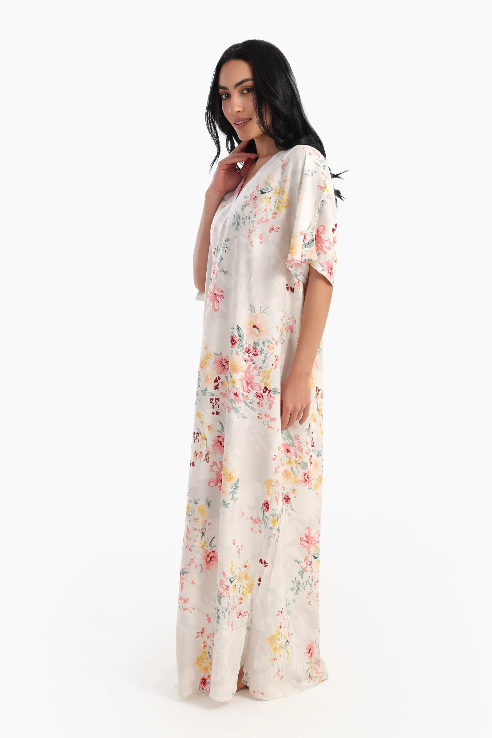Floral Printed Nightgown