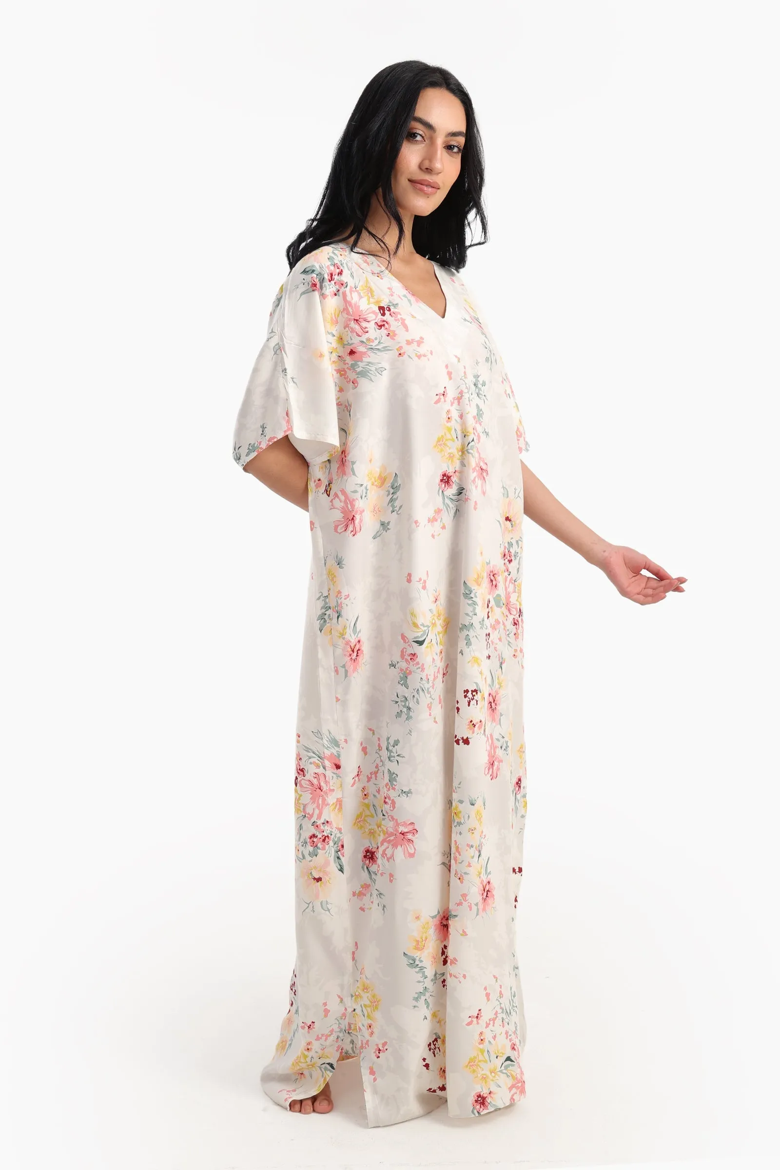 Floral Printed Nightgown