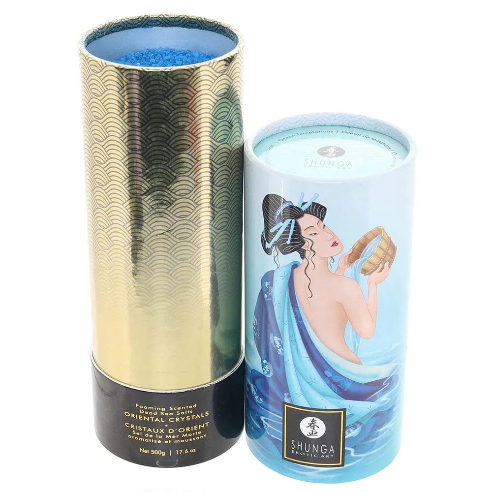 Foaming Dead Sea Salts 17.6oz in Ocean Temptations