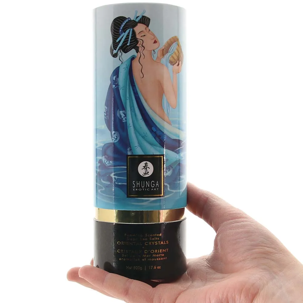 Foaming Dead Sea Salts 17.6oz in Ocean Temptations