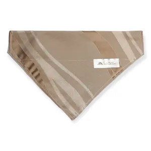 Foulard chic pour grand chien - Zébré doré