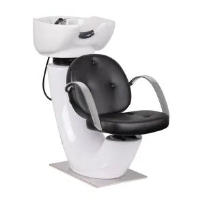 Gabbiano Asti Hair Wash Unit Black & White