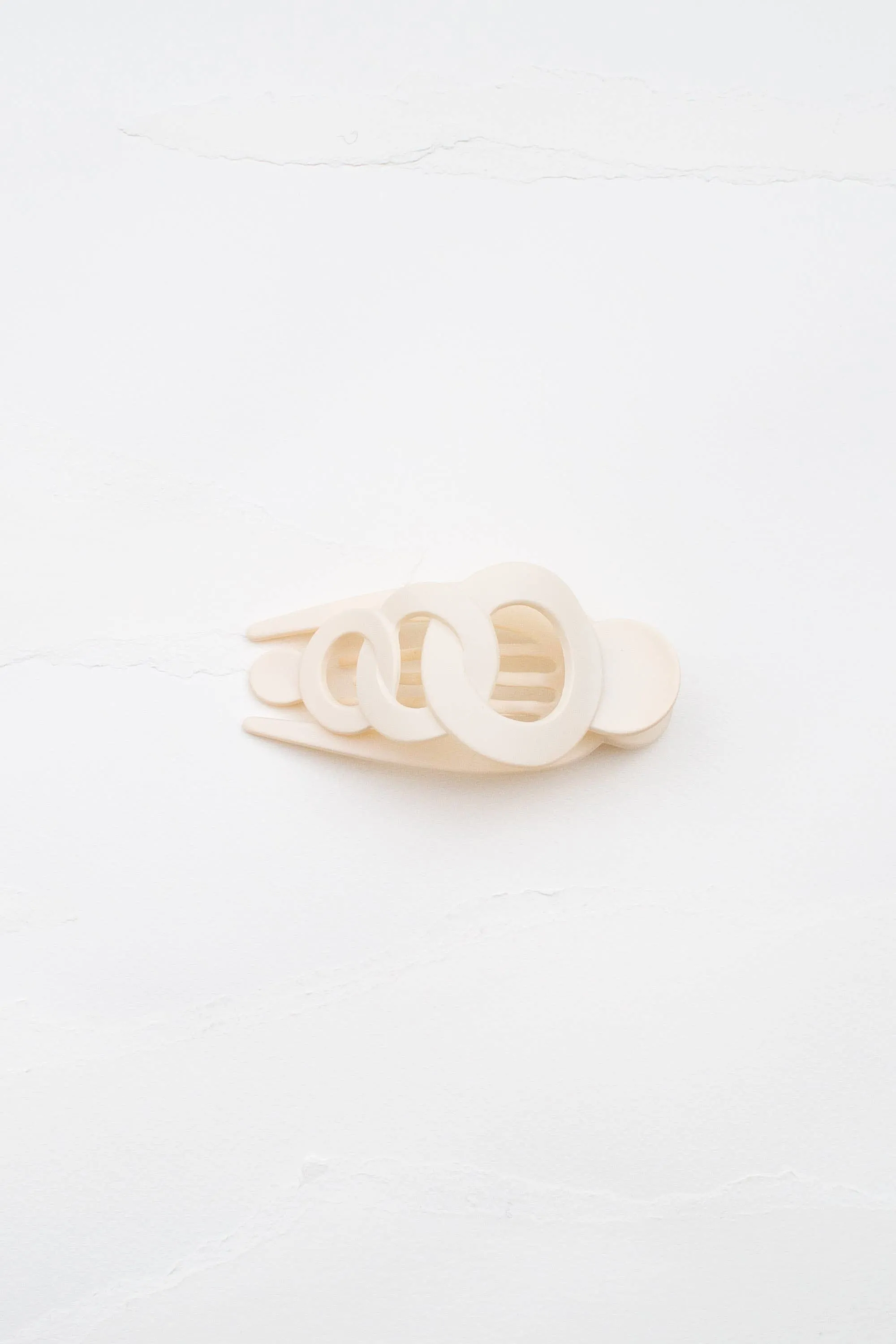 Geometric Ring Hair Claw Clips for Daily Use