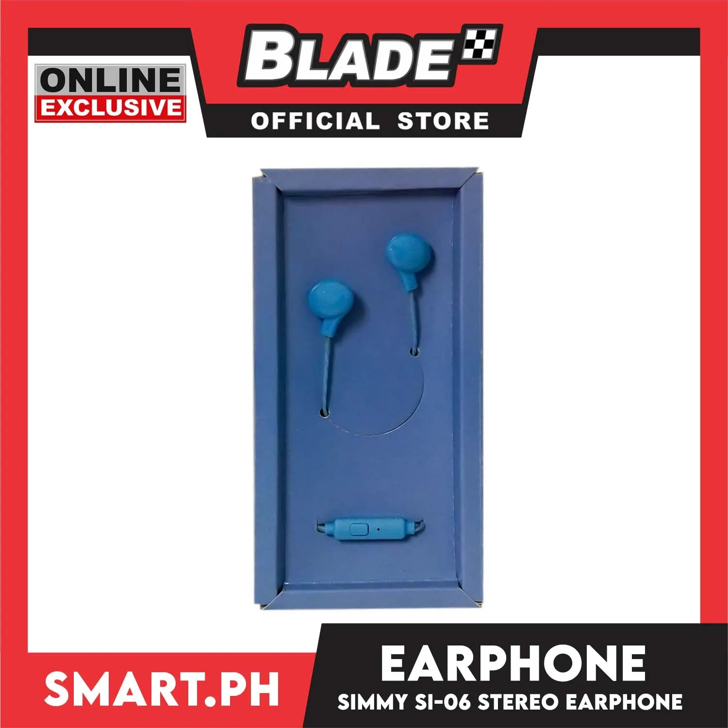 Gifts Earphone Casni Simple Stylish CS-133 (Assorted Designs and Colors)