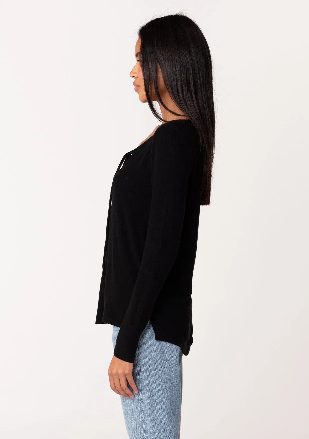Go Easy Micro Rib Long Sleeve Tee