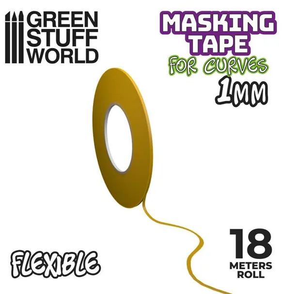 Green Stuff World: Flexible Masking Tape - 1mm