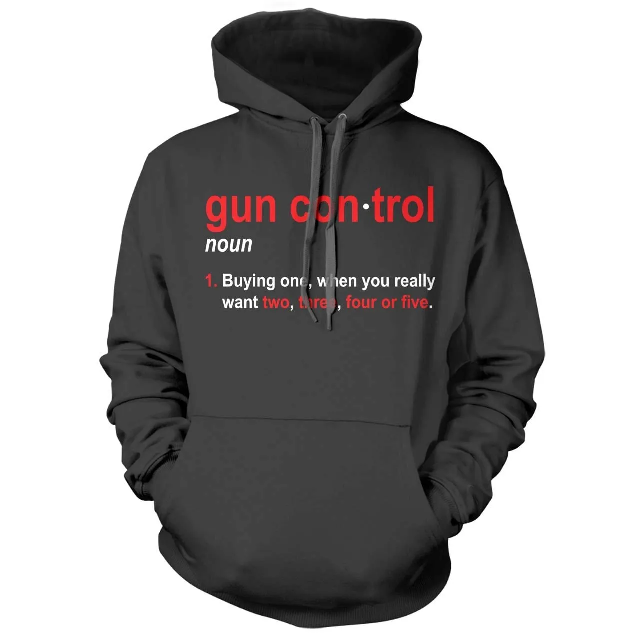 Gun Control Definition Hoodie