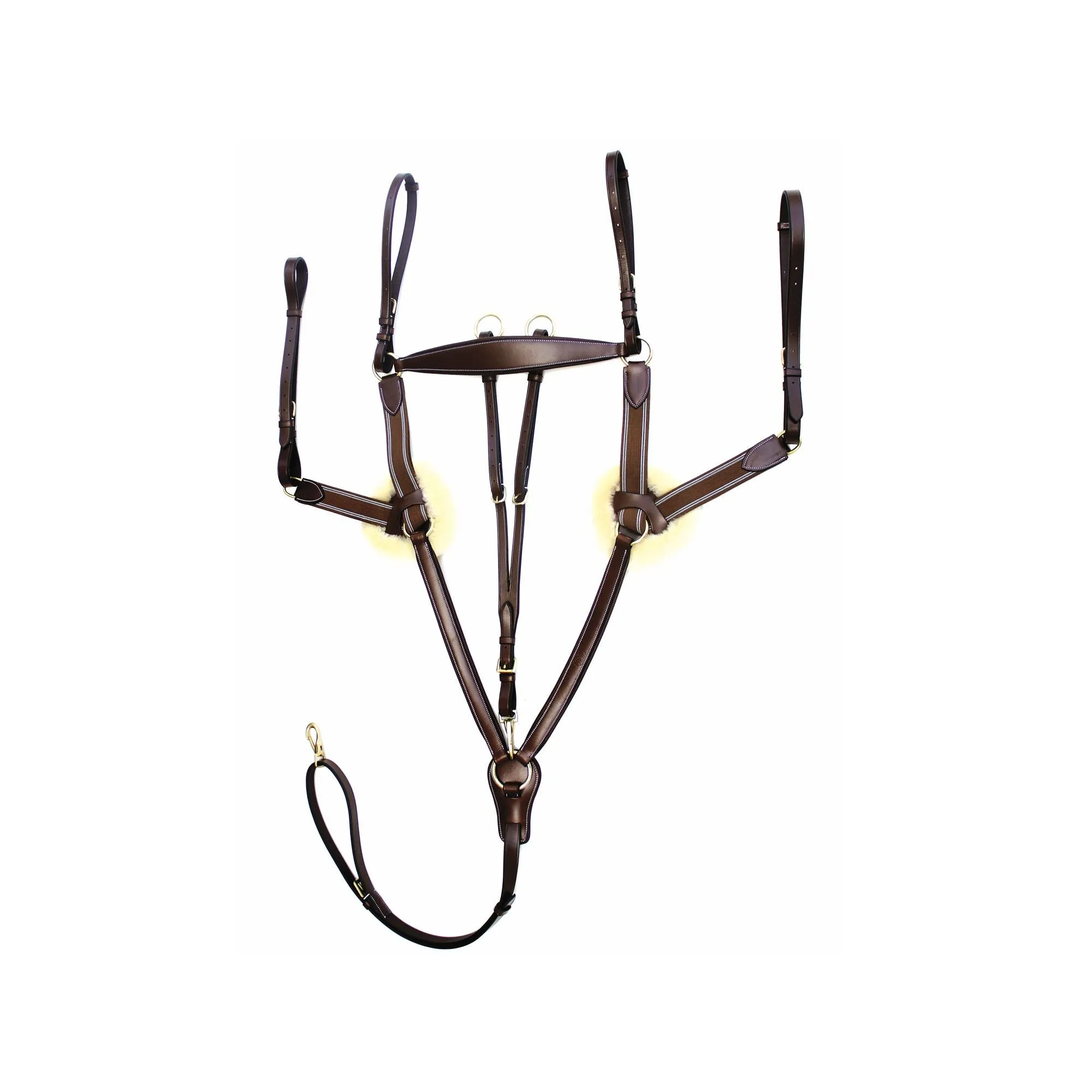 HDR Pro 5 Point Elastic Breastplate W/ Running Attach