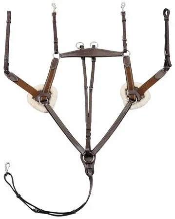 HDR Pro 5 Point Elastic Breastplate W/ Running Attach
