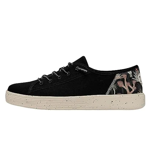 Hey Dude Cody Desert Black Size M6 | Men's Shoes | Men's Slip On Sneakers | Comfortable & Light-Weight