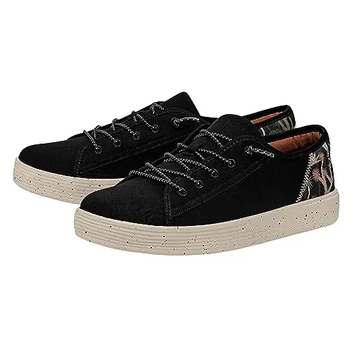 Hey Dude Cody Desert Black Size M6 | Men's Shoes | Men's Slip On Sneakers | Comfortable & Light-Weight