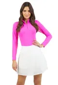 Ibkul Skort - Solid Mesh Skort 17"  White