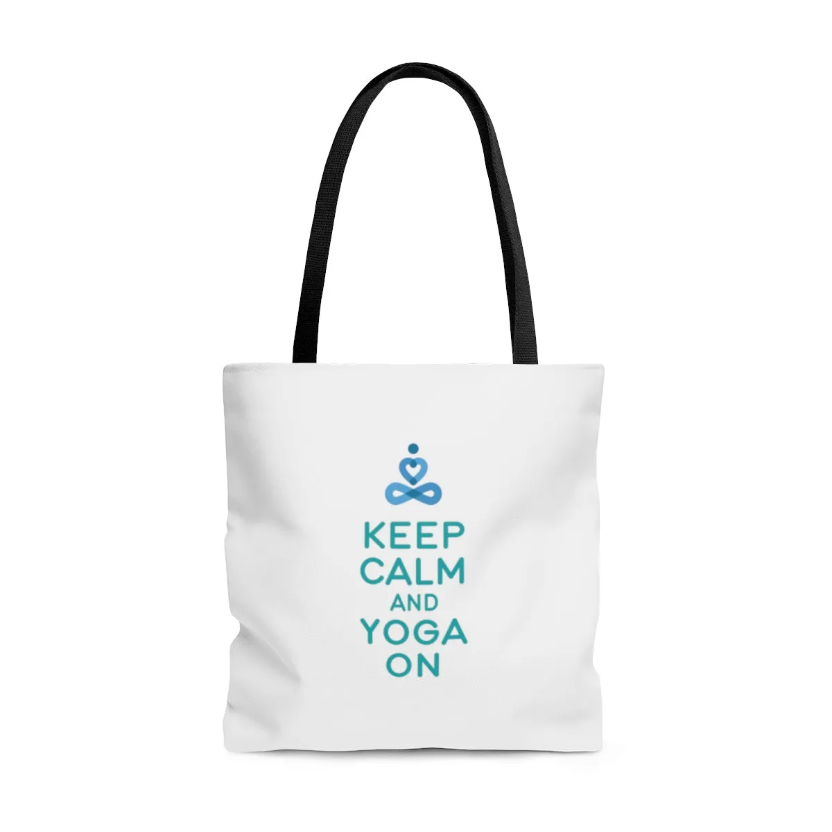 Keep Calm And Yoga On Tote Bag