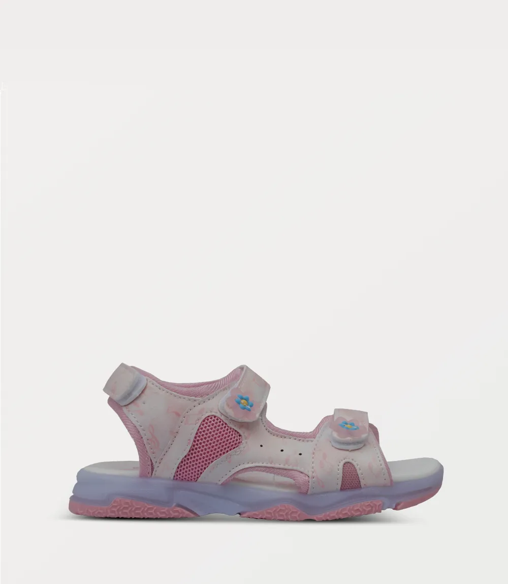 KG0220-PINK-Girl Casual Sandal