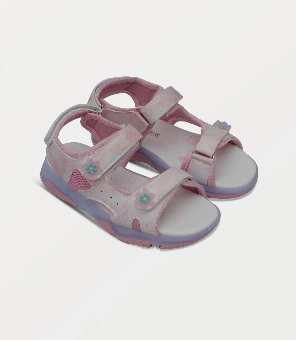 KG0220-PINK-Girl Casual Sandal