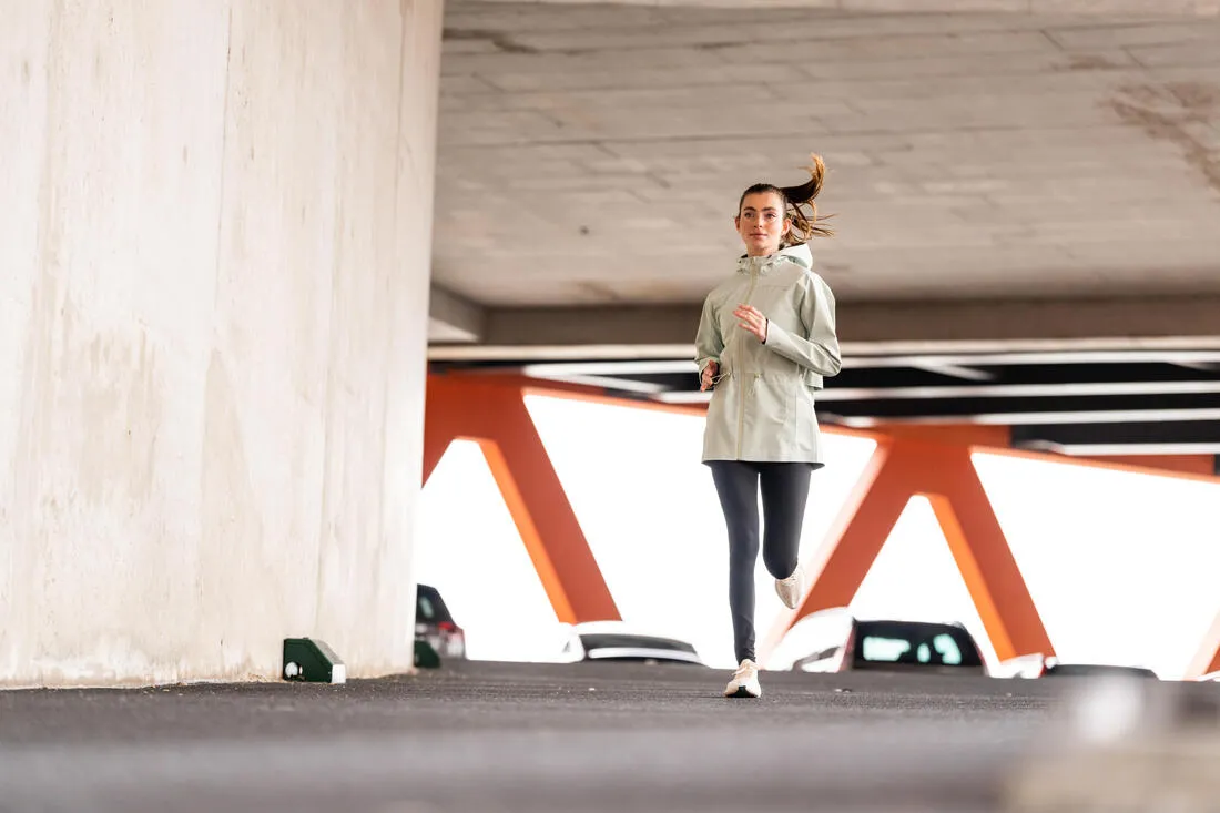 KIPRUN Run 100 Warm Women's warm running leggings - Black