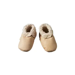 LAMBSKIN BOOTIES || Cream | Nature Baby