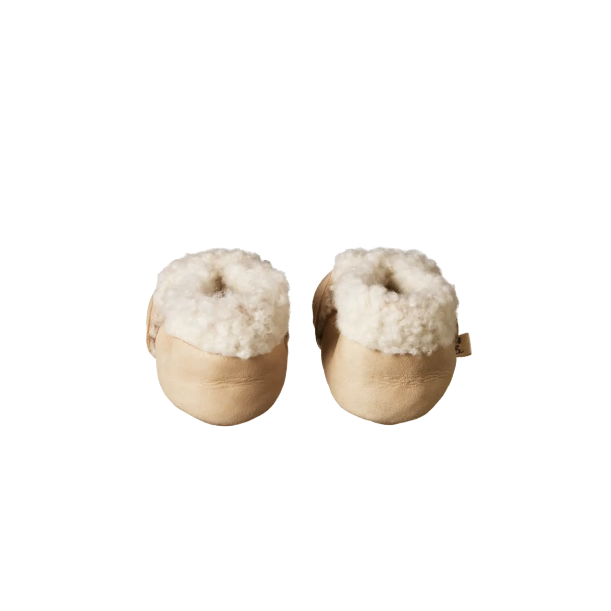 LAMBSKIN BOOTIES || Cream | Nature Baby