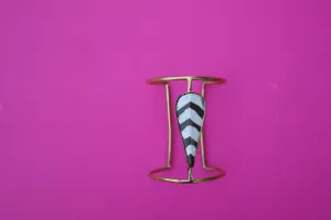 Leafy cuff bracelet