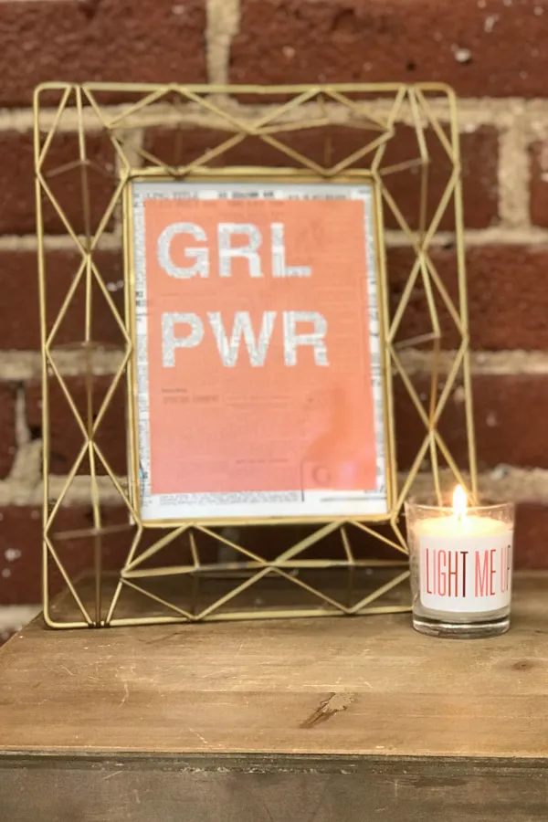 Light Me Up Candle