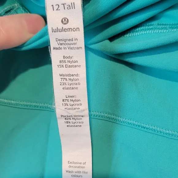 lululemon Skort - sz 12 Tall