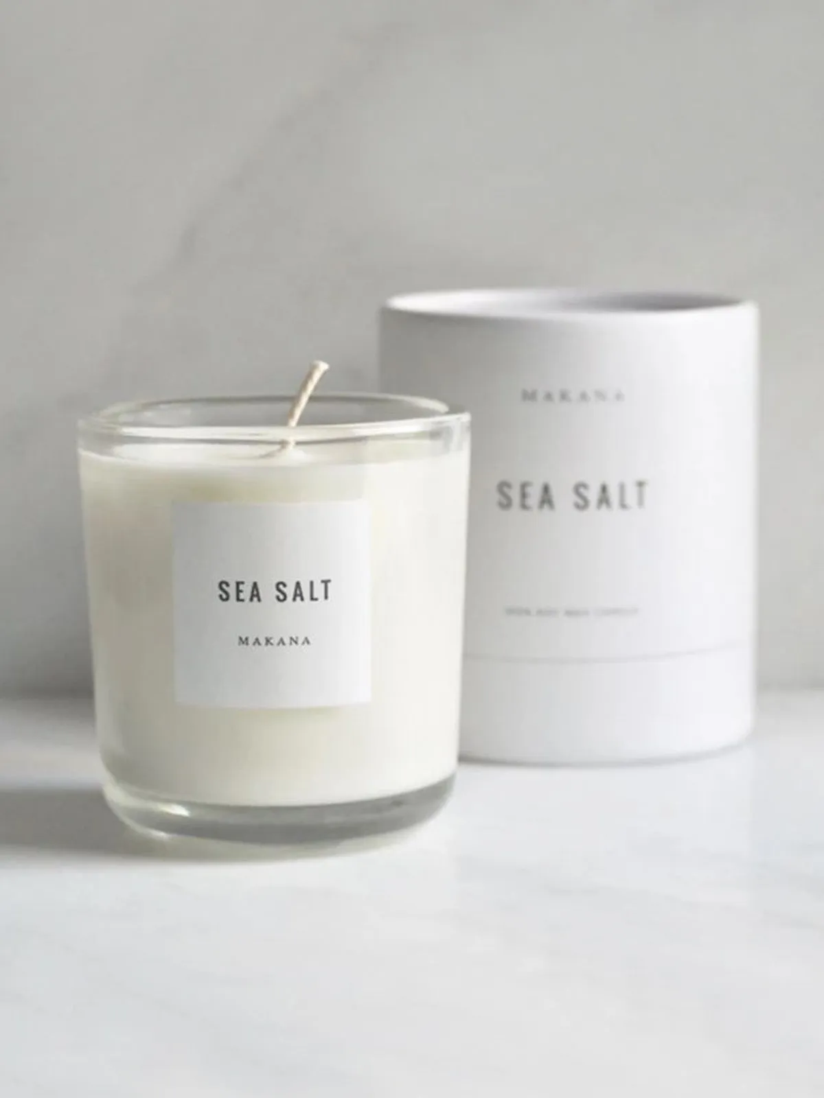 Makana Candles Sea Salt 10 OZ.