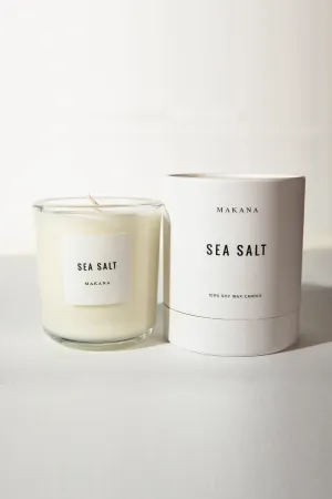 Makana Candles Sea Salt 10 OZ.