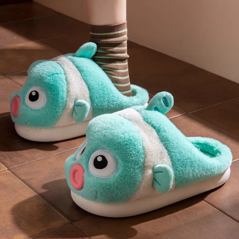 Make a Splash with These Cute Clownfish Slippers!