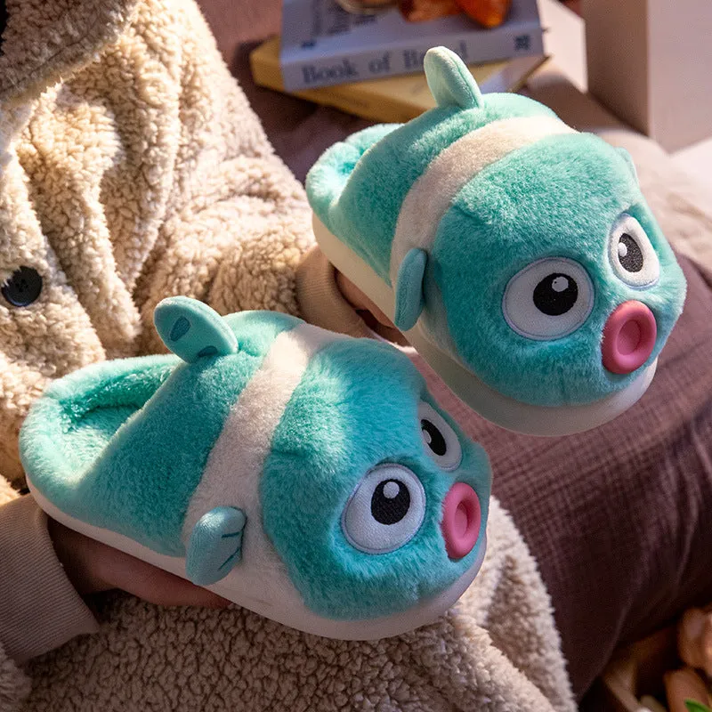 Make a Splash with These Cute Clownfish Slippers!