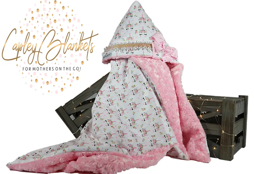 Mallory the first multi functional baby blanket