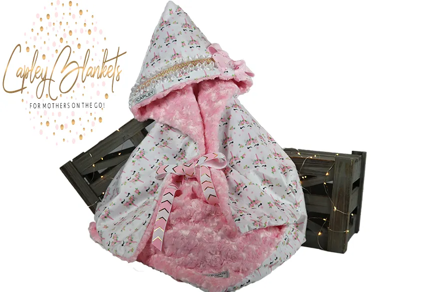 Mallory the first multi functional baby blanket
