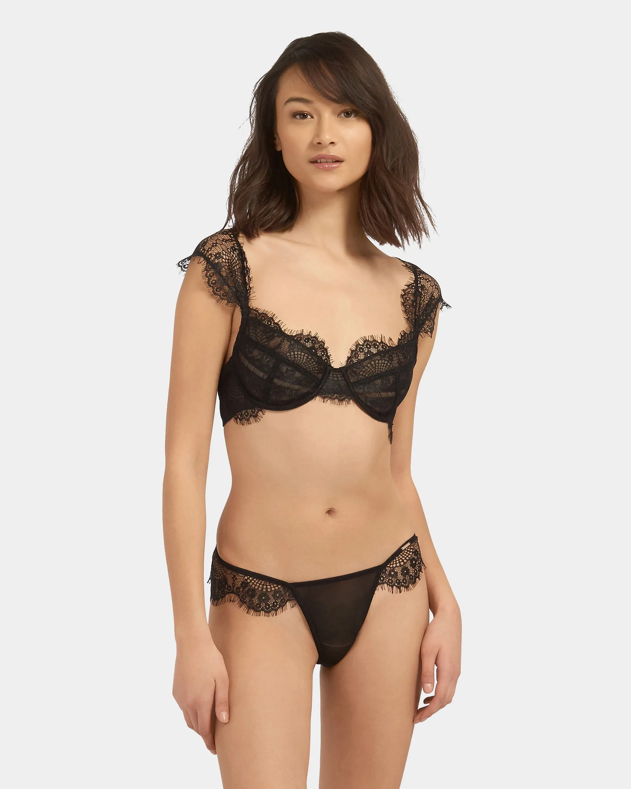 Marina Thong Black