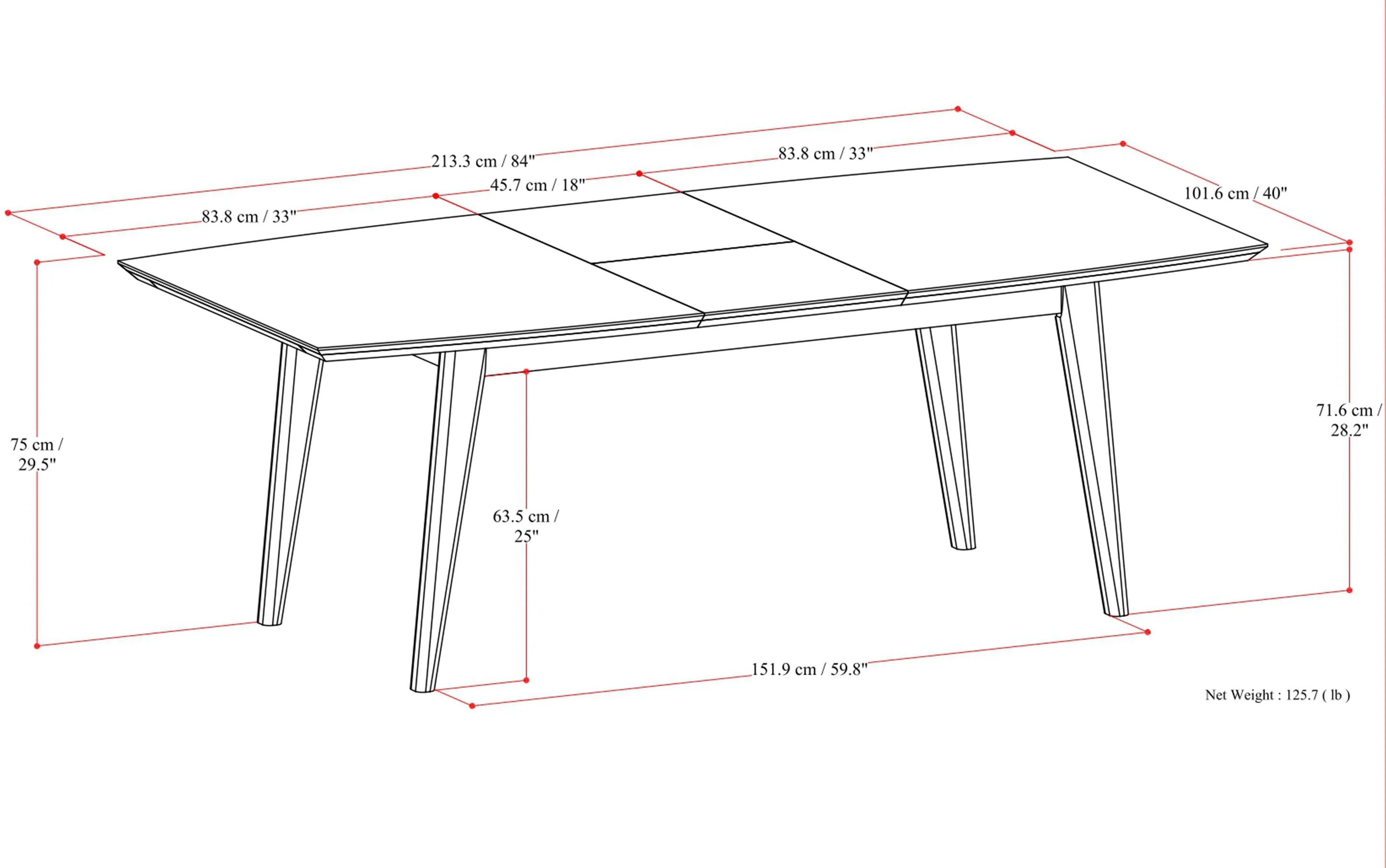 Mavis / Draper 9 Pc Dining Set