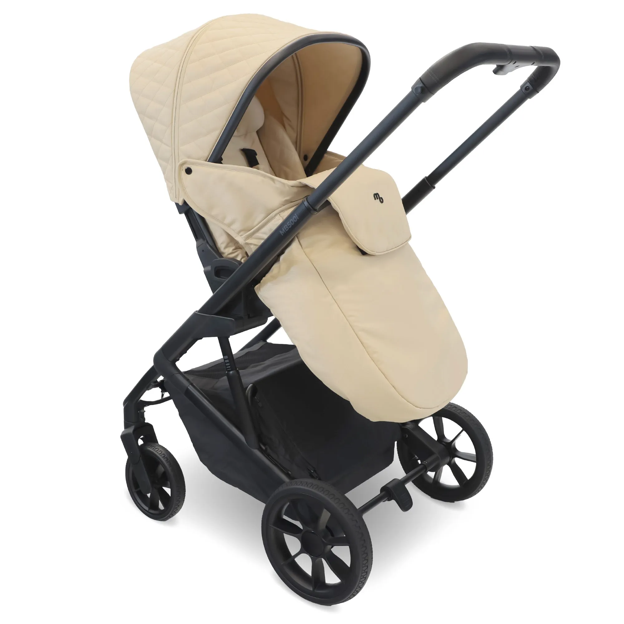 MB500 2-in-1 Pushchair & Carrycot - Almond