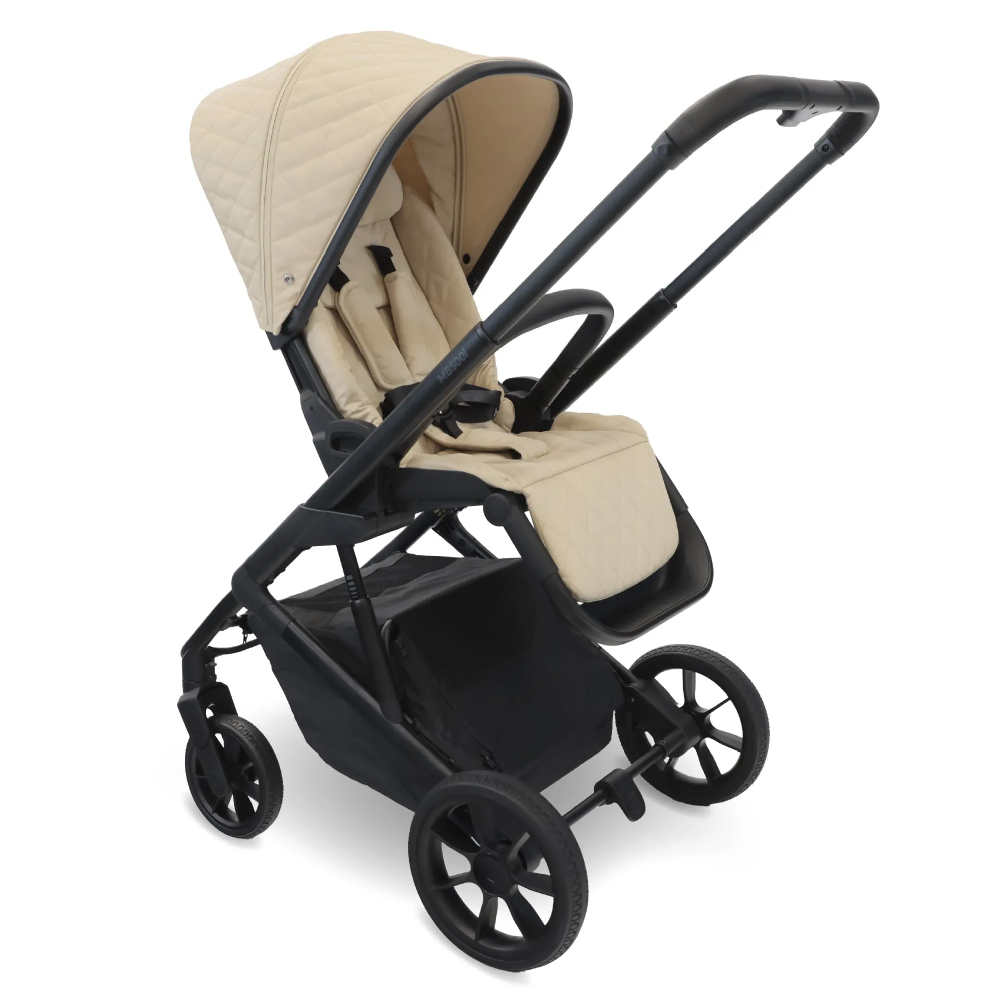 MB500 2-in-1 Pushchair & Carrycot - Almond