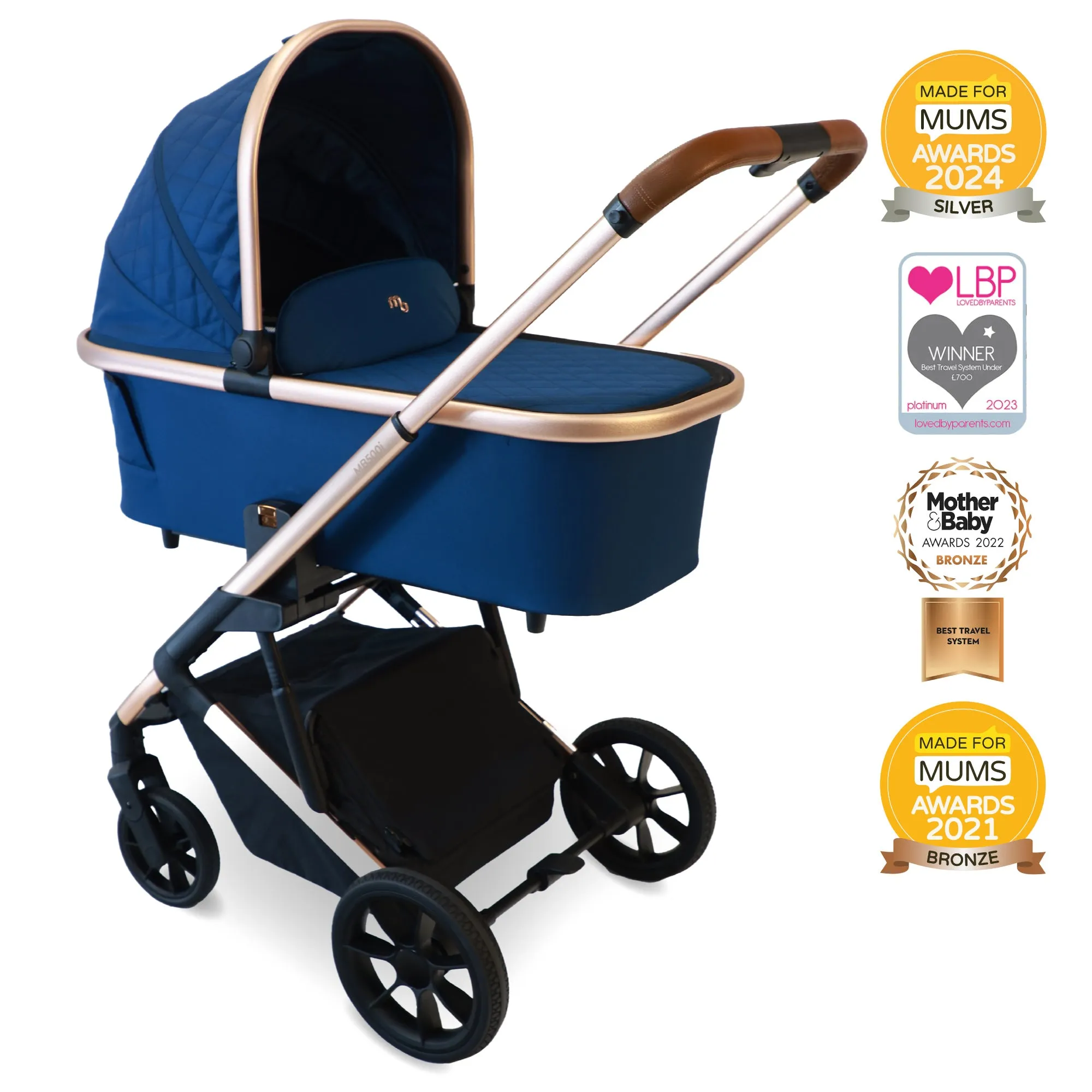 MB500 2-in-1 Pushchair & Carrycot - Opal Blue