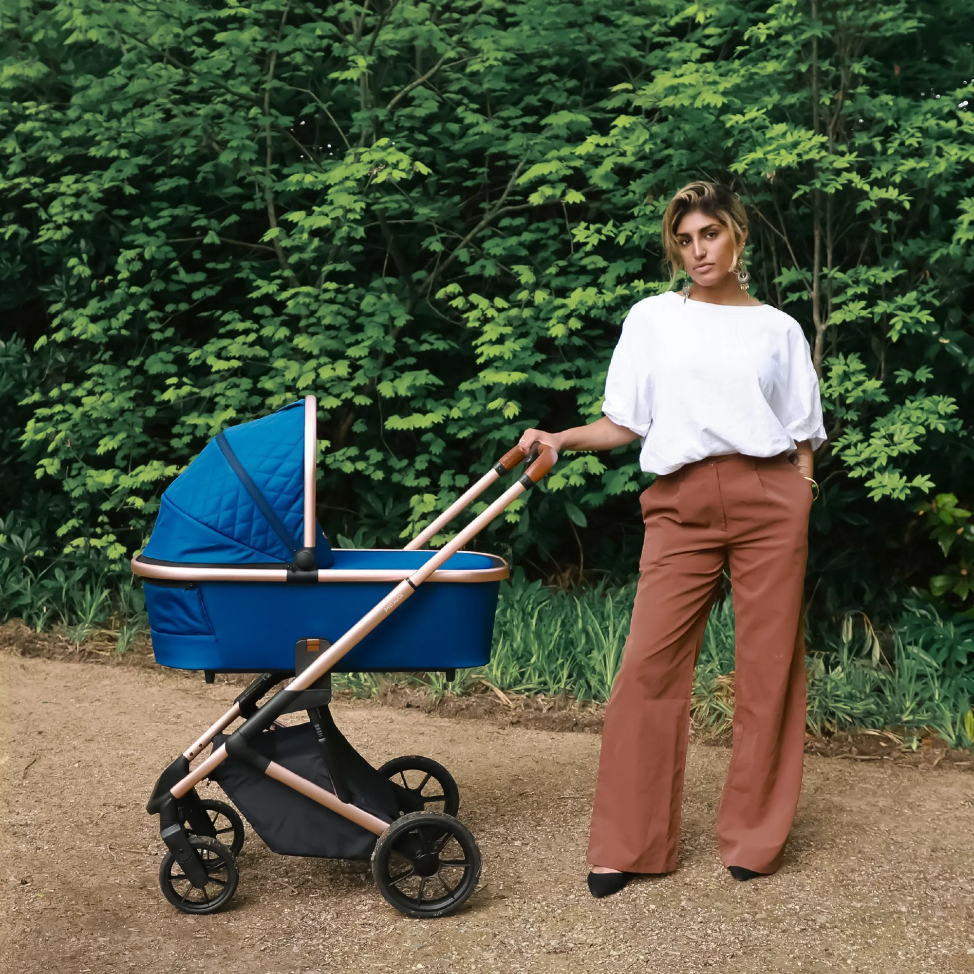 MB500 2-in-1 Pushchair & Carrycot - Opal Blue